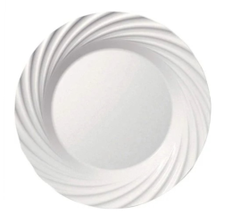 NADIR PRATO MESA OPAL.JASMIM RS 26CM 5542-356 C/12